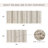 Asher - Boho Cotton Blend Hand-Woven Bath Rug with Non-Slip Backing