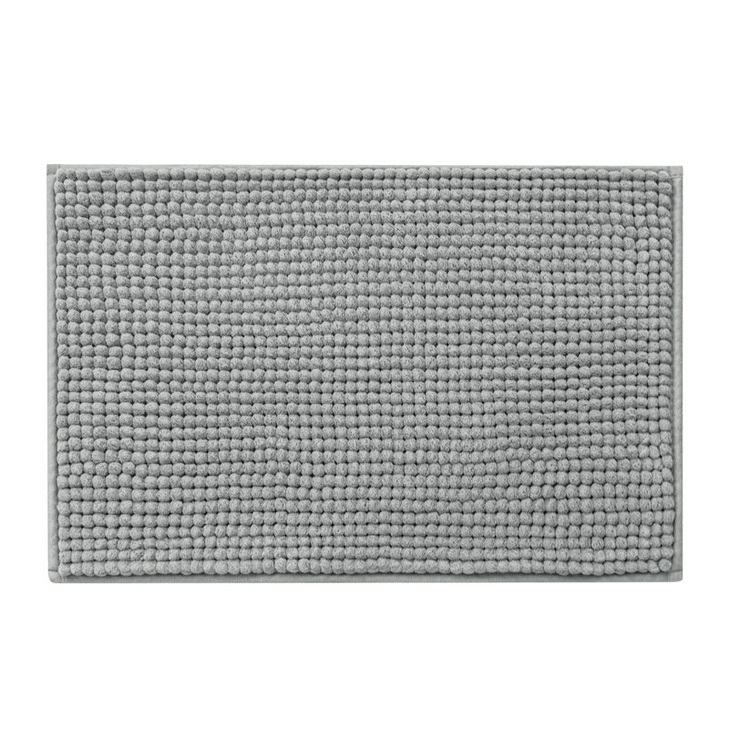 Luxury Chenille Bath Rug - Soft Absorbent Non-Slip Bathroom Mat