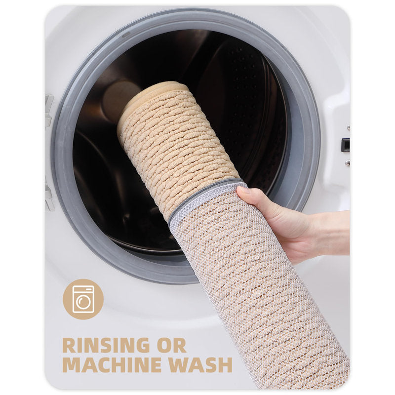 Soft Chenille Bath Rug - Non-Slip Absorbent Mat for Bathroom & Sink