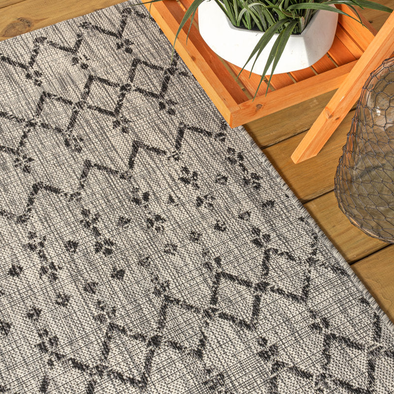 Crompton - Moroccan Geometric Polypropylene Indoor/Outdoor Rug