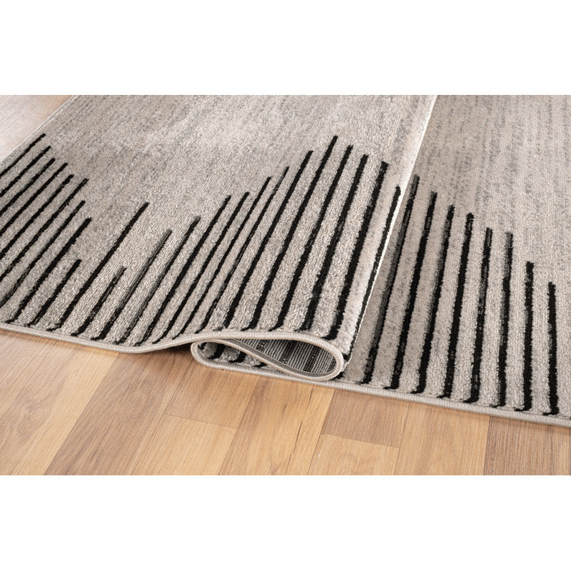 Damarcus - Geometric Area Rug Modern Polypropylene Living Room