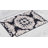 Danitra Cotton Medallion Bath Rug - Non-Slip Absorbent Bathroom Mat