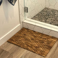 Natural Teak Wood Bath Rug - Spa Style Shower Mat