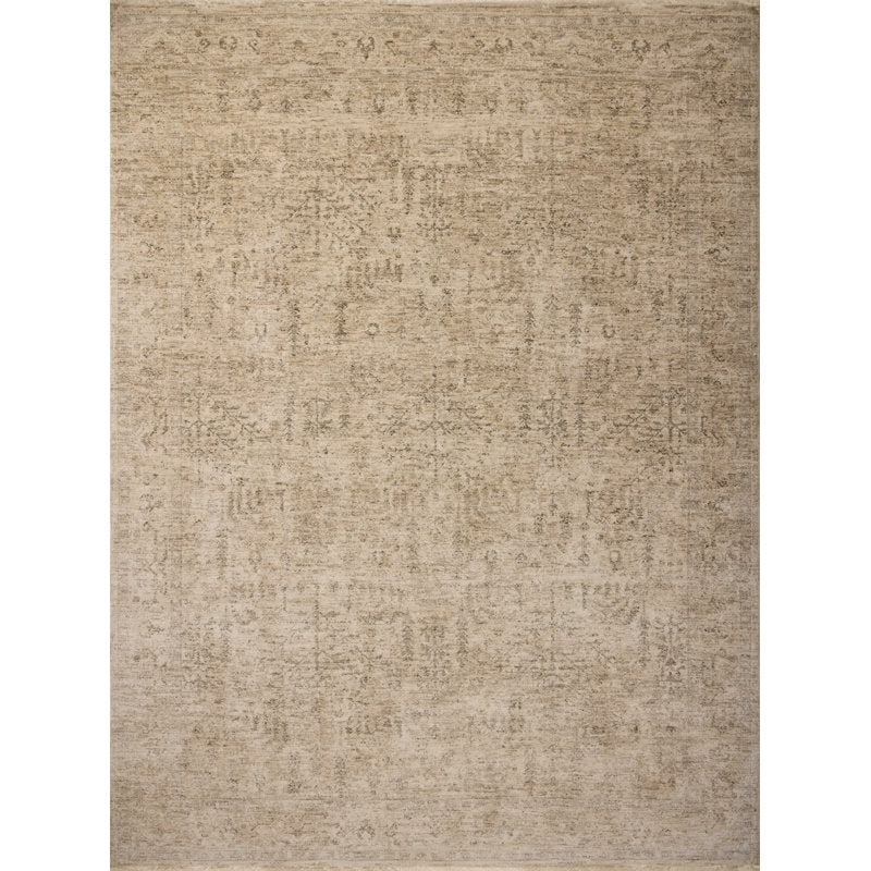 Magnolia Home Junie - Vintage Polyester Area Rug Oatmeal/Smoke
