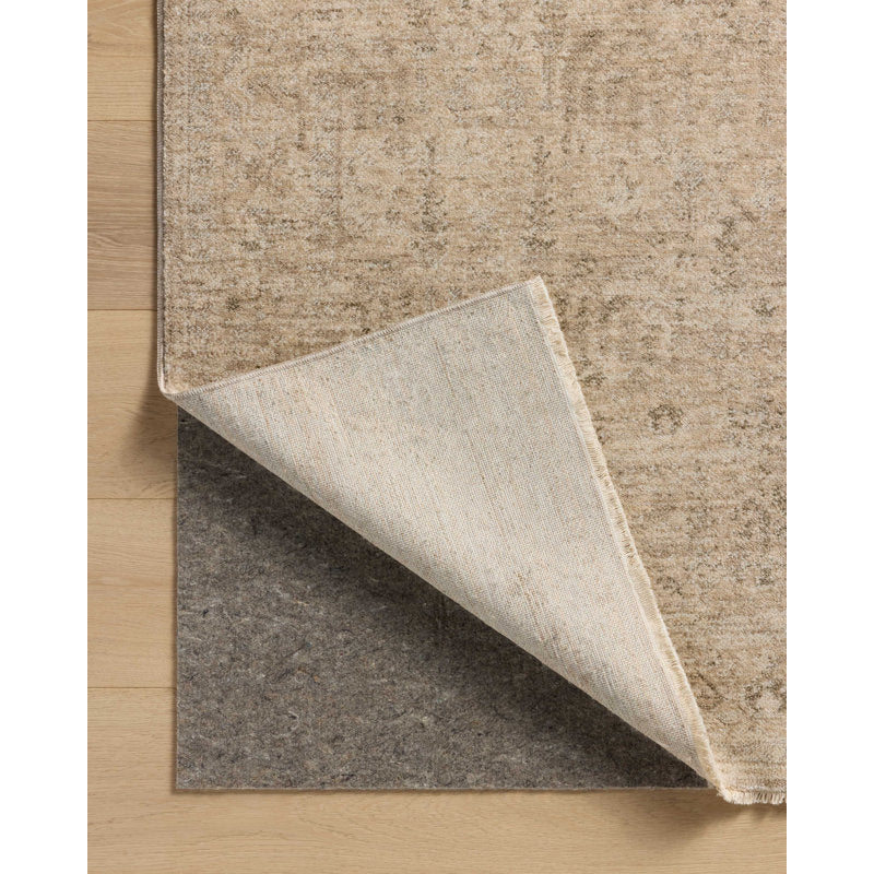 Magnolia Home Junie - Vintage Polyester Area Rug Oatmeal/Smoke