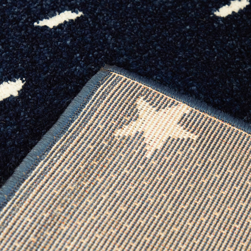 Rumley Celestial Kids Area Rug - Polypropylene Space Theme Playroom