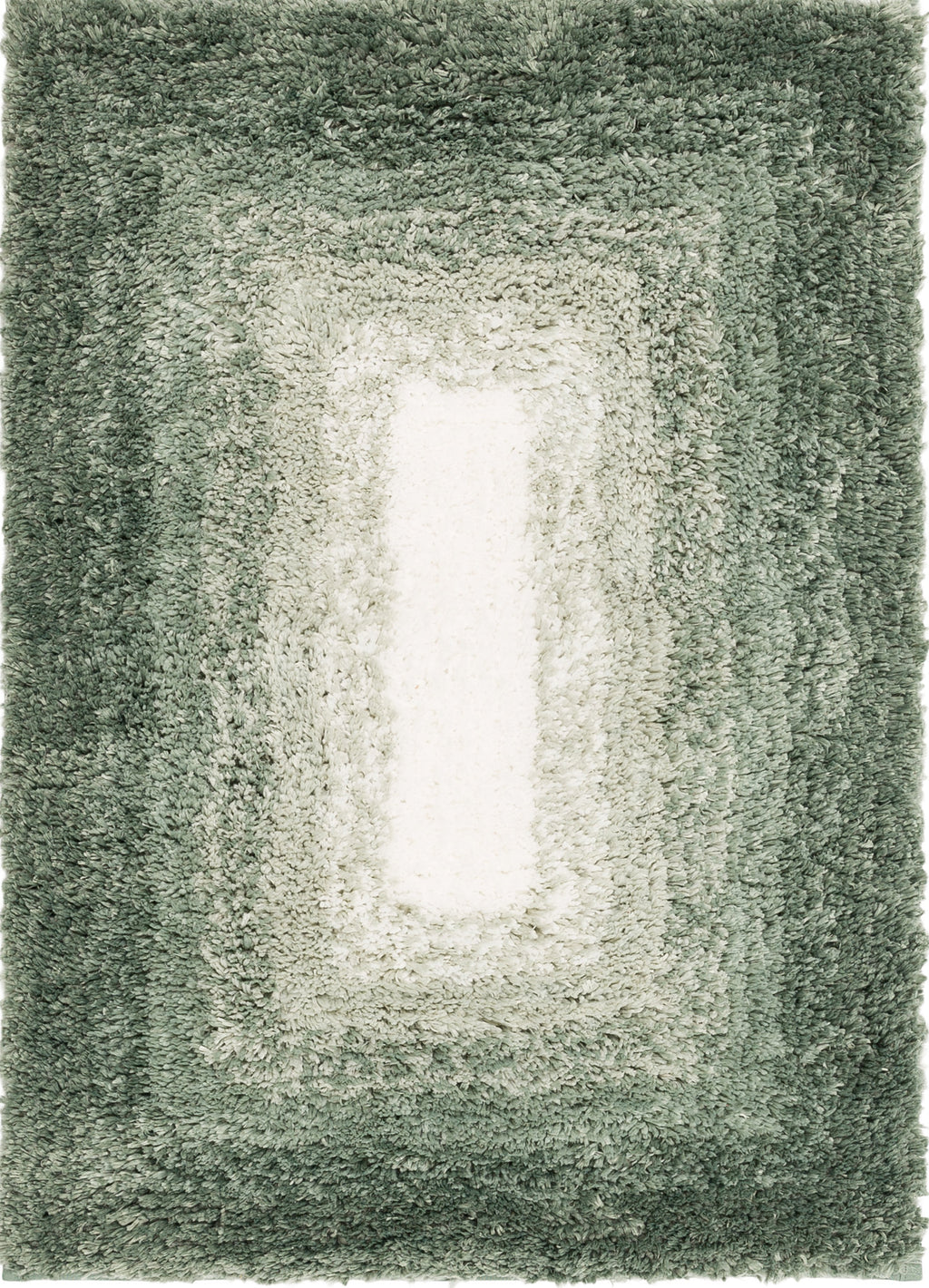Sparkman Ombre Polyester Bath Rug - Non-Slip Machine Washable Mat