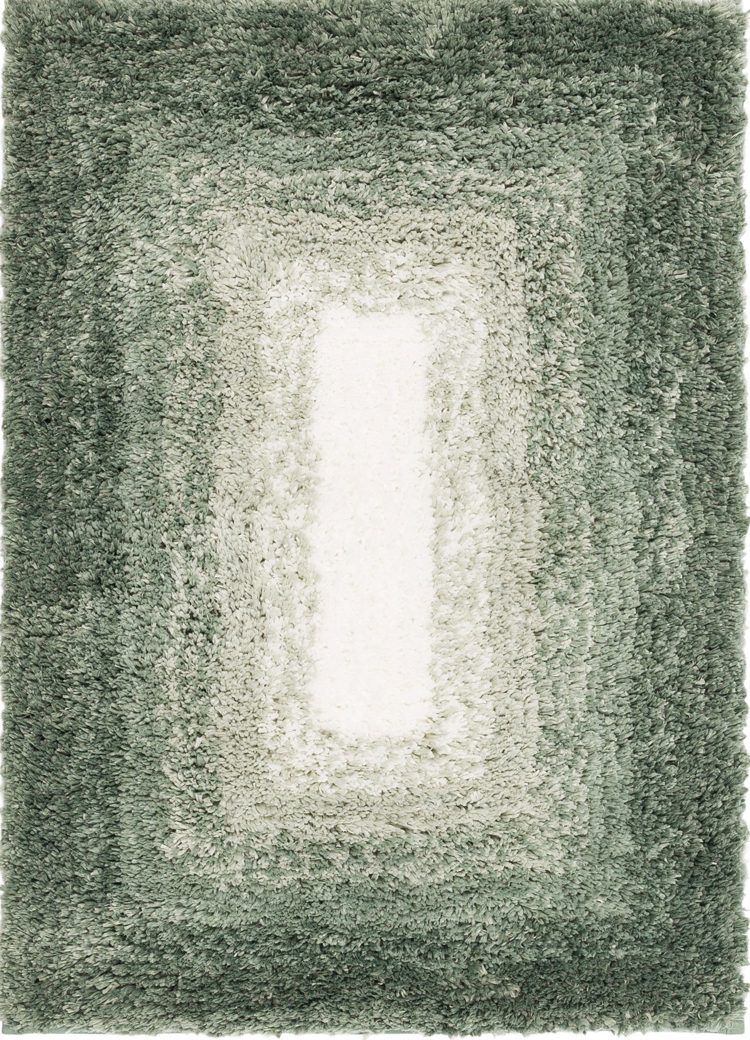 Sparkman Ombre Polyester Bath Rug - Non-Slip Machine Washable Mat