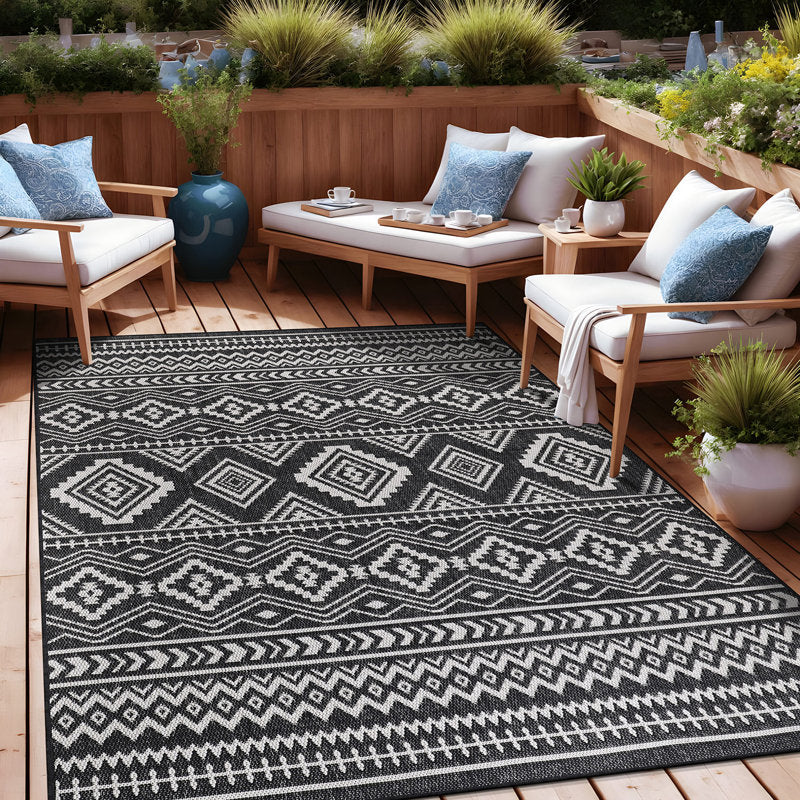 Waikiki - Boho Polypropylene Indoor/Outdoor Area Rug