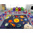Solar System Educational Kids Rug - Outer Space Playroom Carpet